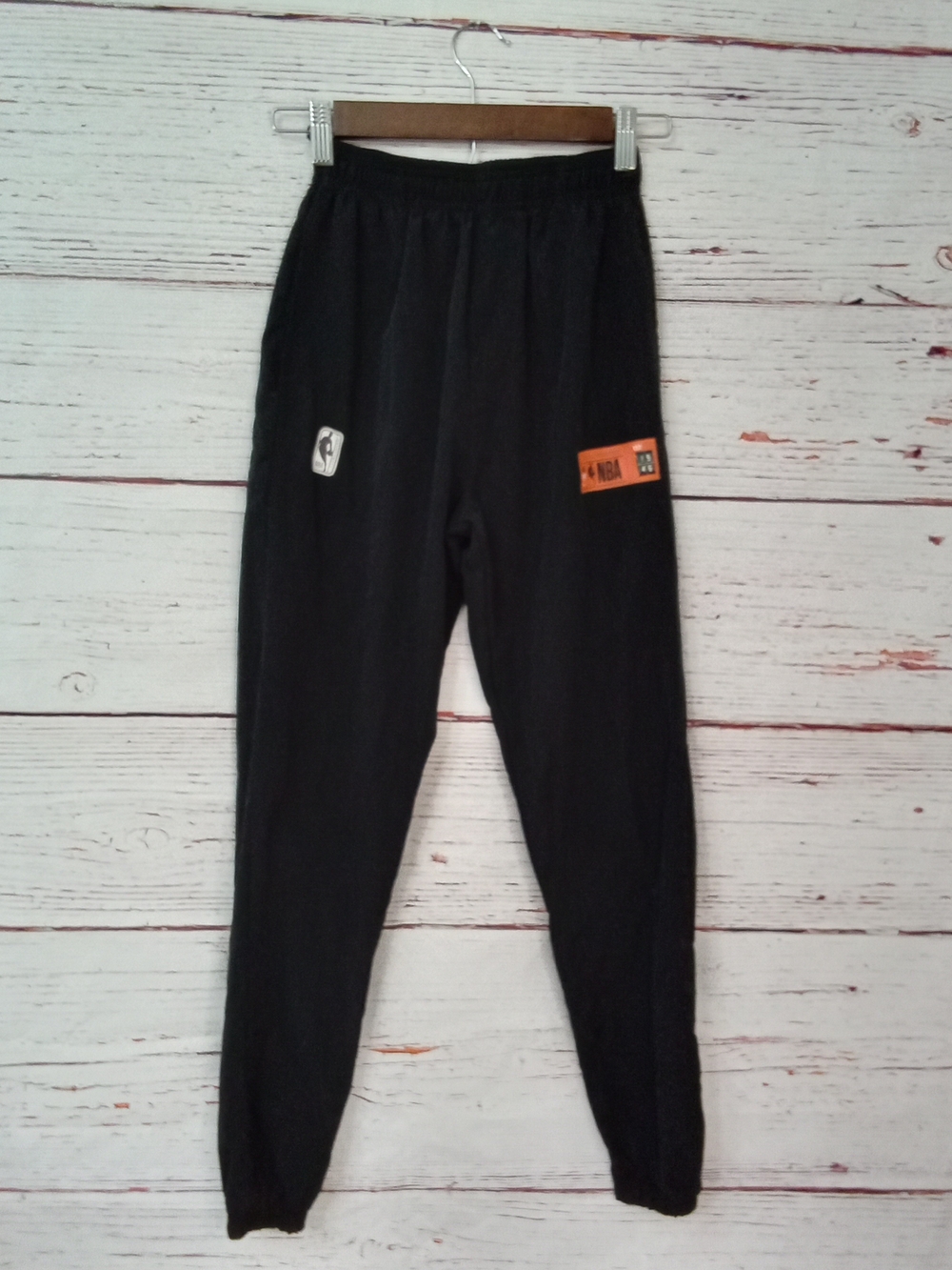 NBA Youth Jogger Sweatpants Black Size 14/16 Athletic Basketball Track Pants